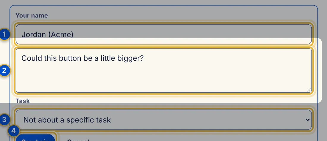 Close-up 2: What needs attention? Up to 1,000 characters.
