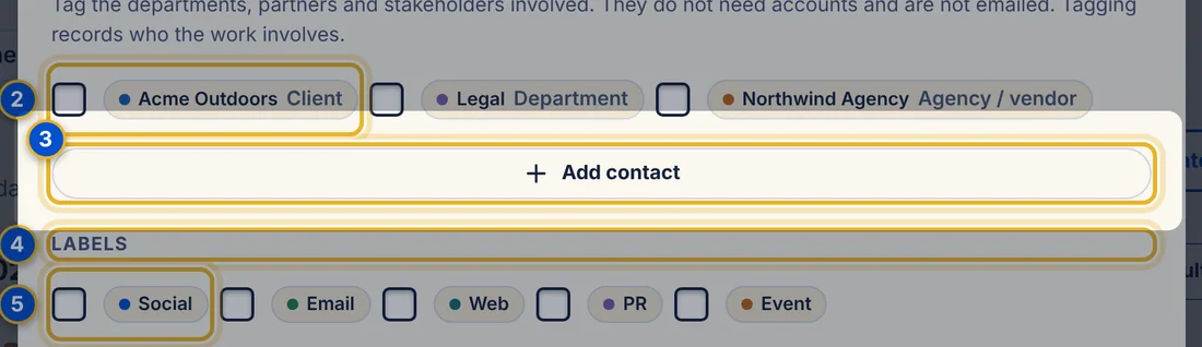 Close-up 3: Add contact button