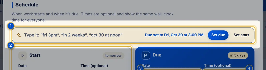 Close-up 1: Type it box
