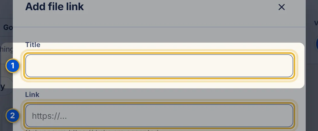 Close-up 1: Title box