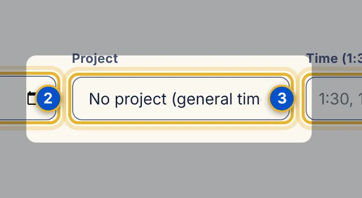 Close-up 2: Project list